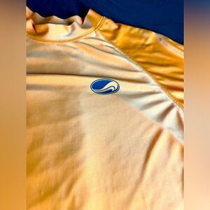 🔥❤️🔥 Orange Rashguard Swim Shirt Arizona Jean Company Unisex Kids Medium…